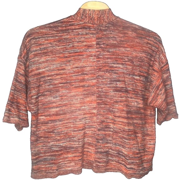 Pure Jill J Jill women's sweater Space Dyed Pullover Campari Boho V-Neck size XL - Picture 7 of 7
